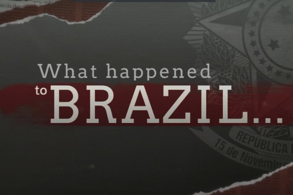 "O que aconteceu com o Brasil?": veja o documentário da BBC sobre a crise