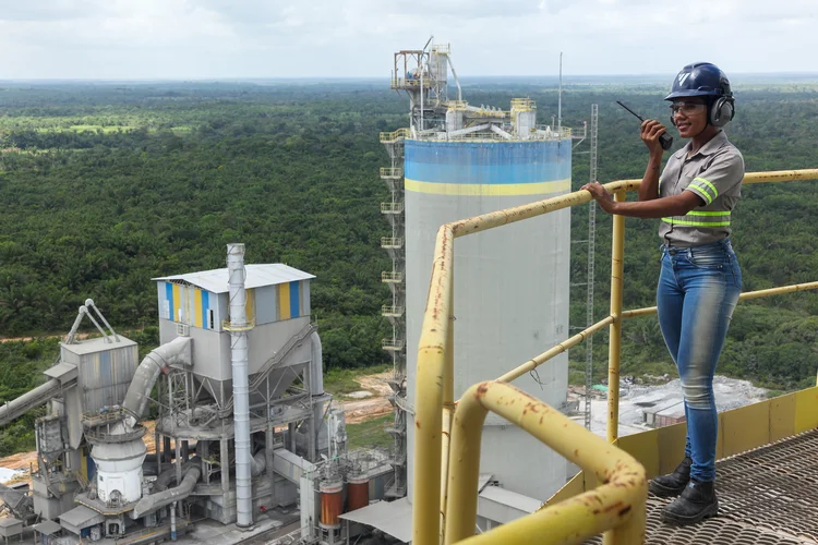 VOTORANTIM CIMENTOS: Unidade Primavera da empresa (Leonardo Rodrigues/ Votorantim Cimentos/Divulgação)