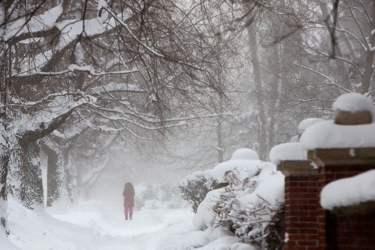 EUA: onda severa de frio deixou pelo menos 20 pessoas mortas por congelamento (Lindsay DeDario/Reuters)