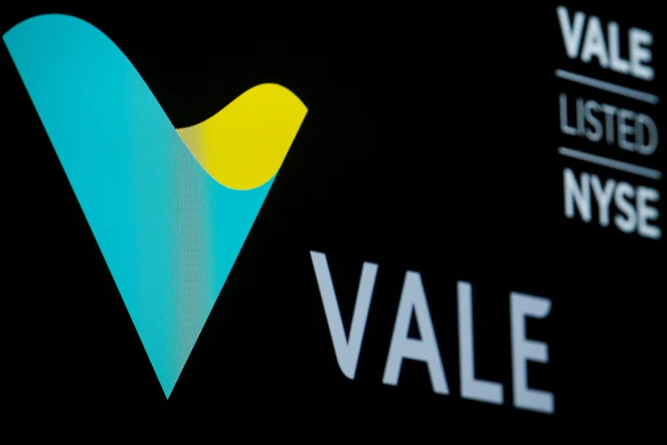Vale: logo da empresa em telão na Bolsa de Valores de Nova York (Brendan McDermid/Getty Images)