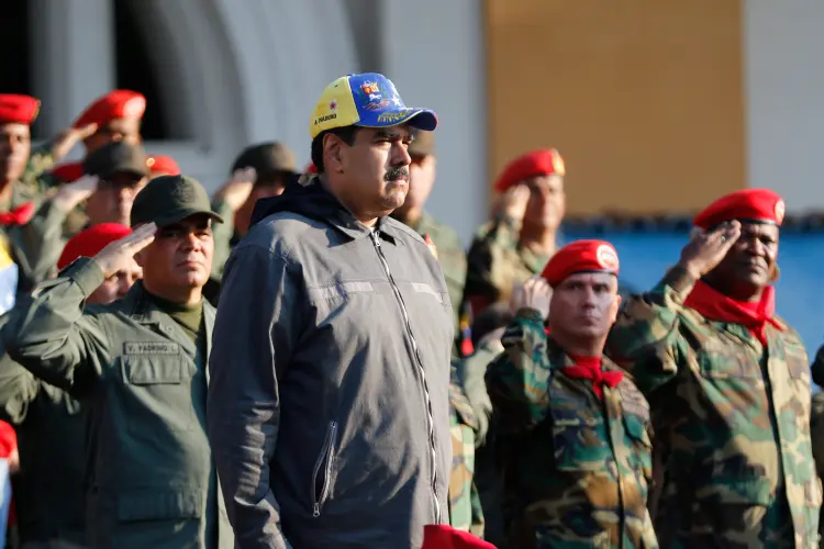 Venezuela: mais de 40 país já reconheceram o líder da oposição, Juan Guaidó, como presidente interino (Miraflores Palace/Reuters)