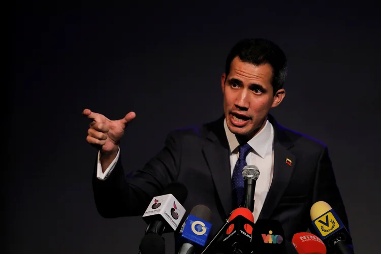 Juan Guaidó: Líder opositor tem o apoio da comunidade internacional (Carlos Barria/Reuters)