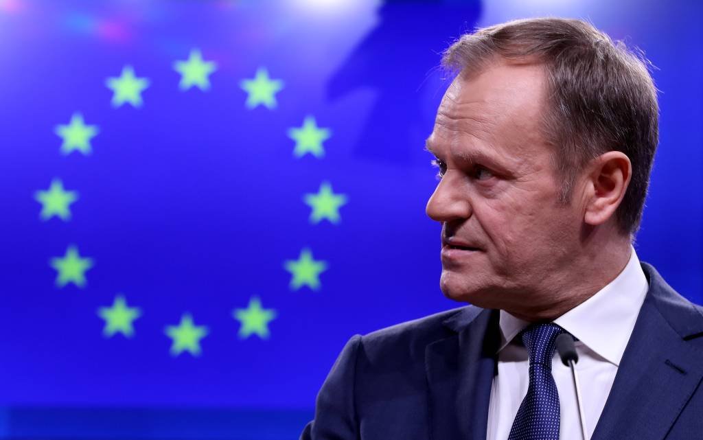 Tusk admite pedir para líderes da UE que aceitem prorrogação do "Brexit"
