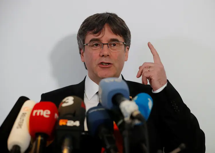 Catalunha: para o ex-presidente catalão, este processo judicial é de "caráter político" (Hannibal Hanschke/Reuters)