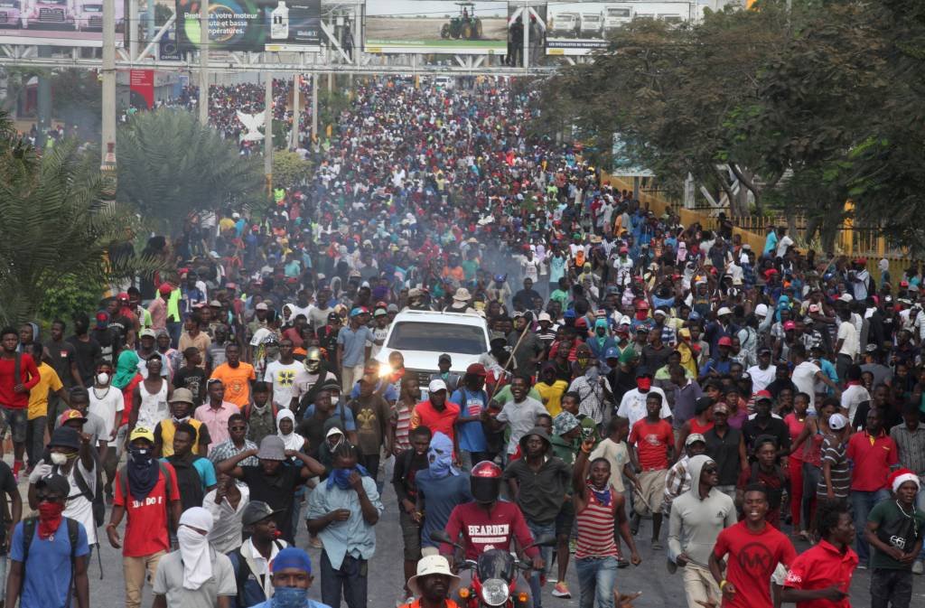O Haiti enfrenta uma profunda crise política desde 7 de fevereiro (Jeanty Junior Augustin/Reuters)