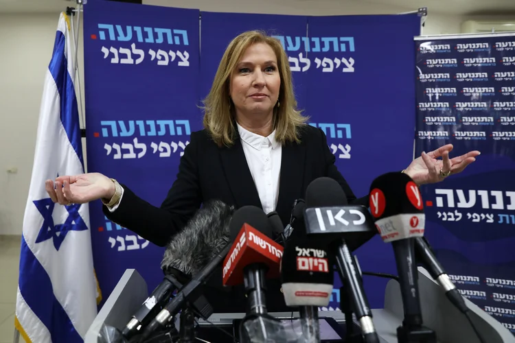 A deputada e líder centrista israelense, Tzipi Livni (Ammar Awad/Reuters)