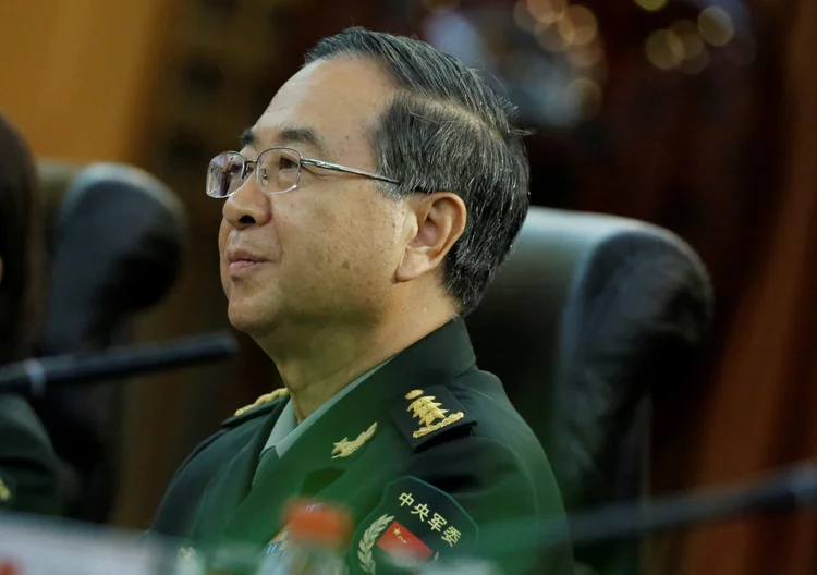 Ex-chefe do Estado Maior da China, Fang Fenghui (Thomas Peter/Reuters)