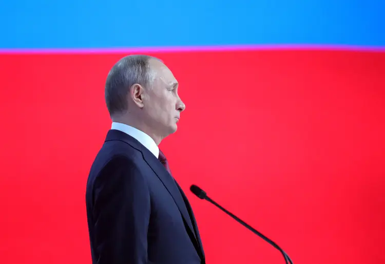 Putin disse que está pronto para cooperar com qualquer presidente que for escolhido pelo povo americano nas eleições de 2020 (Sputnik/Mikhail Klimentyev/Reuters)