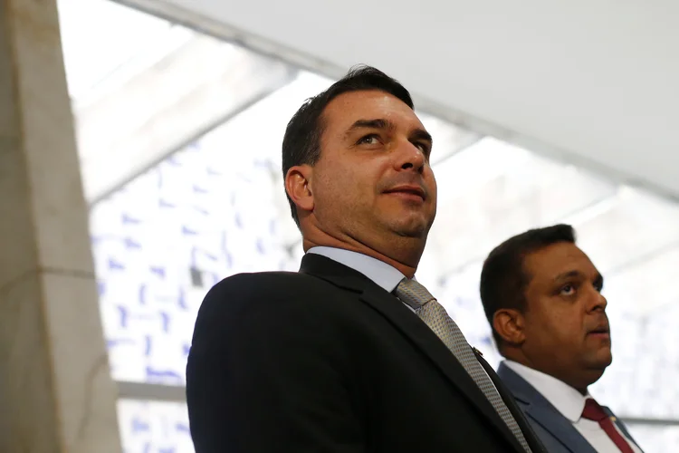 FLÁVIO BOLSONARO: senador pelo (PSL-RJ) (Adriano Machado/Reuters)