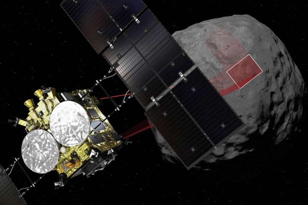 Sonda japonesa pousa em asteroide a 300 milhões de km da Terra