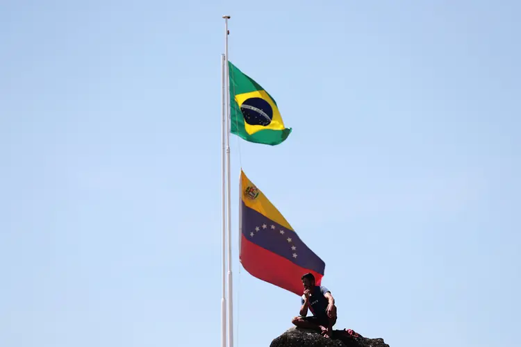 Fronteira entre Brasil e Venezuela (Ricardo Moraes/Reuters)