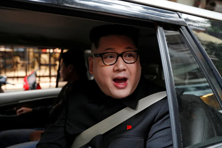 Sósia de Kim Jong Un foi expulso nesta segunda-feira do Vietnã e denunciou a falta de humor do governo do país (Jorge Silva/Reuters)