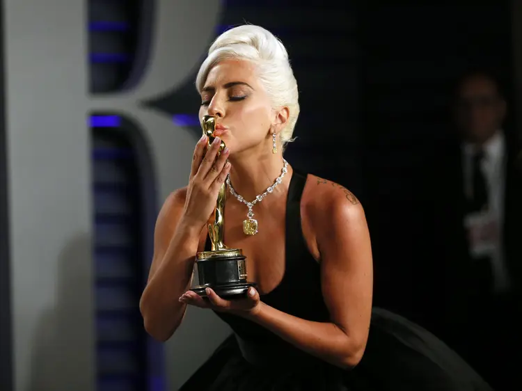 Lady Gaga: Além do Oscar, cantora venceu Grammy, Globo de Ouro, Bafta e Critics' Choice (Danny Moloshok/Reuters)