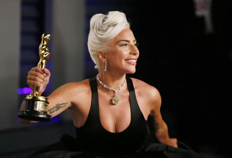 Lady Gaga: Cantora faturou seu primeiro Oscar na carreira (Danny Moloshok/Reuters)