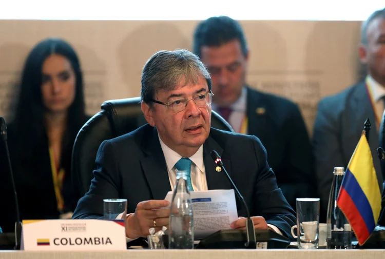 Soldados venezuelanos na fronteira com o Brasil, em Roraima: escalada de conflitos nas fronteiras da Venezuela deve aumentar pressão do Grupo de Lima contra o governo de Maduro (Luisa Gonzalez/Reuters)