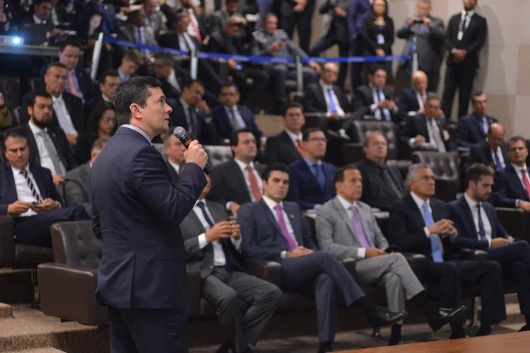 Moro: ministro apresenta mudanças na legislação brasileira (Isaac Amorim/MJSP/Divulgação)