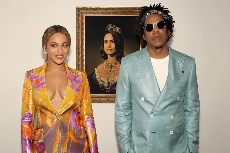 Beyoncé e Jay-Z: premiados com o Brit Awards, dupla não pôde ir à premiação — mas deu um jeito de agradecer (Instagram/Reprodução)