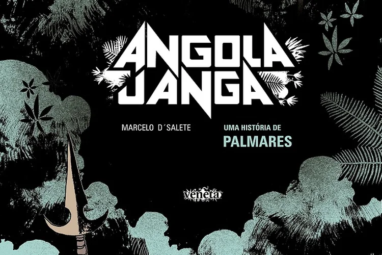 Detalhe da capa de "Angola Janga", de Marcelo D'Salete, HQ brasileira que fez sucesso na Europa (Reprodução/Divulgação)