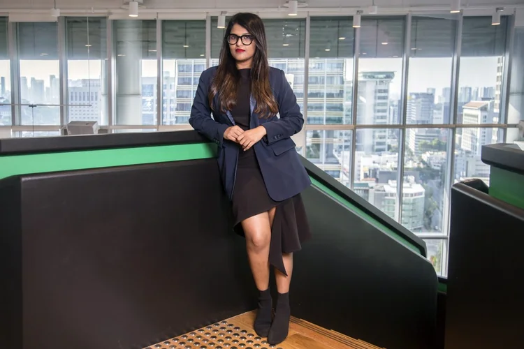 Ankiti Bose: "Tínhamos vinte e poucos anos e nada além desse sonho, então decidimos correr atrás dele" (Ore Huiying/Bloomberg)