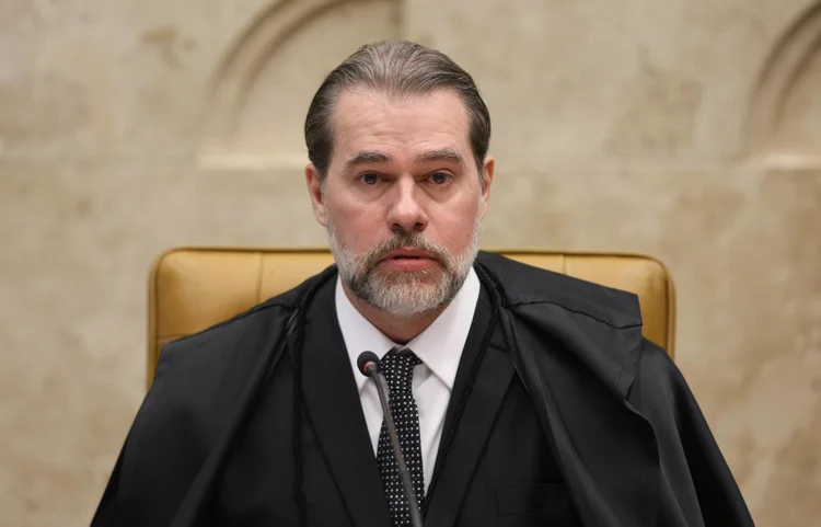 Toffoli: o procedimento, de acordo com o presidente do STF, tramitará sob sigilo (Nelson Jr./SCO/STF/Divulgação)