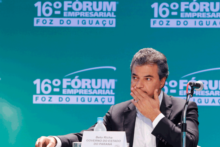 Beto Richa: Justiça aceitou denúncia contra o ex-governador do Paraná (Brazil Photo Press/Getty Images)