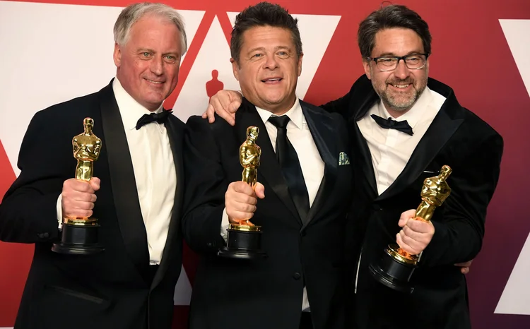 Equipe de "Bohemian Rhapsody" ganha Oscar por "Mixagem de som" (Frazer Harrison/Getty Images)