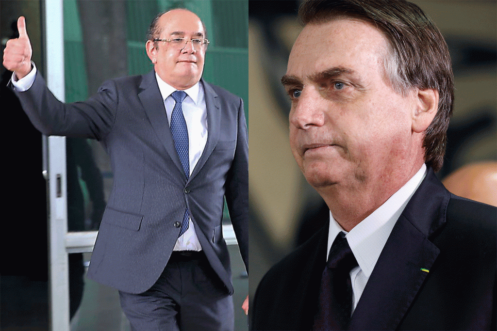 Bolsonaro telefona para Gilmar Mendes e fala sobre crise na Receita