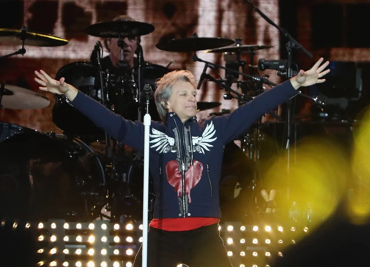 Bon Jovi: banda durante show em Melbourne, Austrália, em dezembro de 2018 (Robert Cianflone/Getty Images)