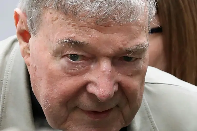 George Pell: o cardeal australiano, em foto de 26 de fevereiro de 2019, em Melbourne (-/AFP)