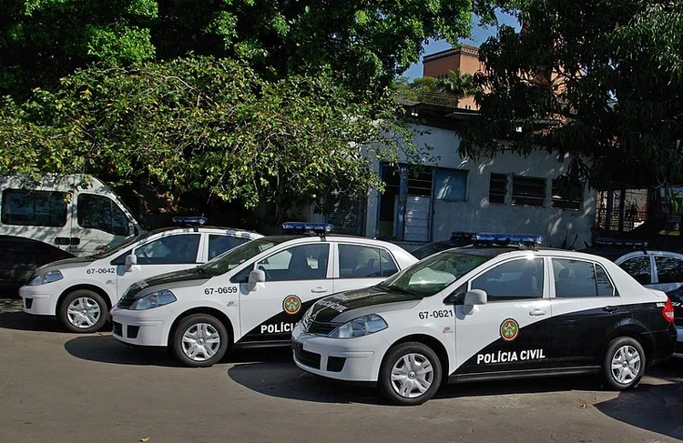 Carros da Polícia Civil do Rio de Janeiro Wikipedia Commons (Divulgação/Wikimedia Commons)