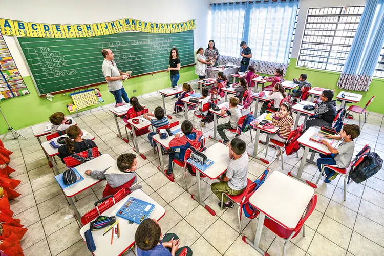 Educação: 300 escolas participarão do Pisa for Schools, avaliação escolar internacional aplicada em países como Finlândia e EUA (Divulgação/Divulgação)