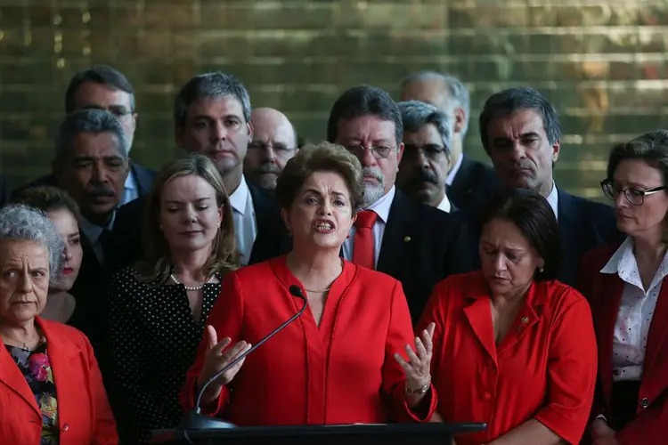 Dilma Rousseff: Ex-presidente foi criticada por parlamentares do PSL (José Cruz/Agência Brasil)