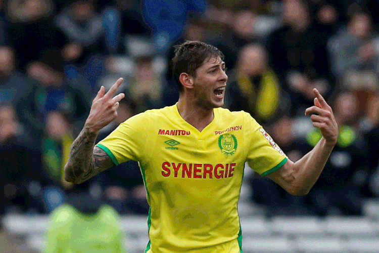 Emiliano Sala: "Faz 20 dias que a cidade está diferente, está parado" (Stephane Mahe/Reuters)