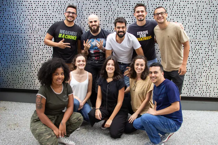 Equipe da Partyou: negócio transacionou 1,8 milhão de reais no ano passado (Partyou/Divulgação)