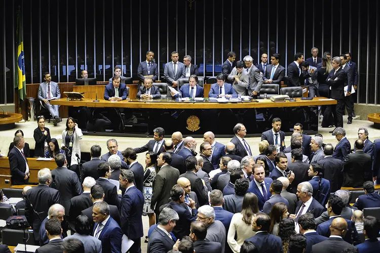 Plenário do Senado: parlamentares tentam entrar em consenso sobre votação (Marcos Oliveira/Agência Senado)