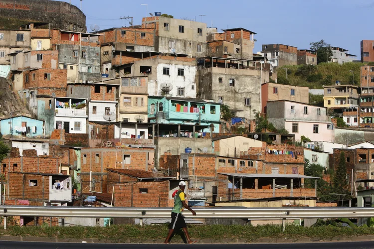 Favela em Salvador, Bahia (BSIP/UIG/Getty Images)