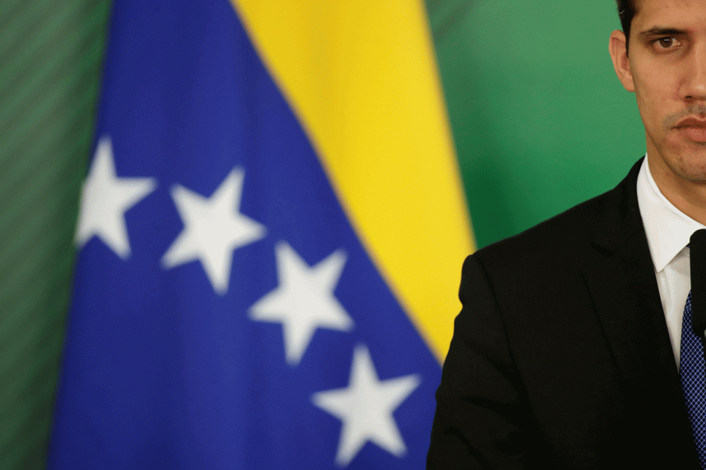 Gauidó: Líder opositor teve encontro com Jair Bolsonaro nesta quinta (28) (Ueslei Marcelino/Reuters)