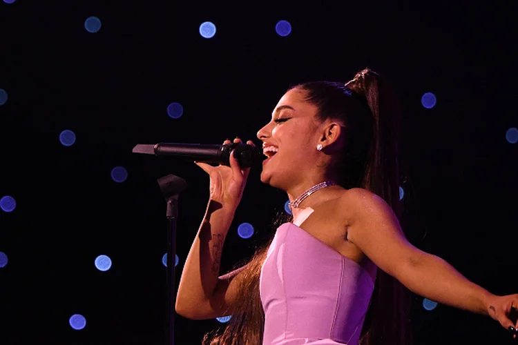 Ariana Grande: cantora sentiu-se insultada após produtores do Grammy recusarem que ela cantasse a música "7 Rings" (Mike Coppola / Staff/Getty Images)