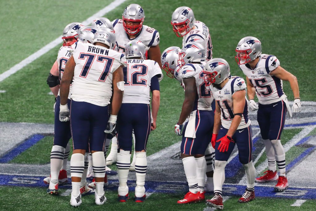 Super Bowl: No jogo de domingo, em 2019, o New England Patriots derrotou o Los Angeles Rams por 13 a 3 (Rich Graessle/Icon Sportswire/Getty Images)