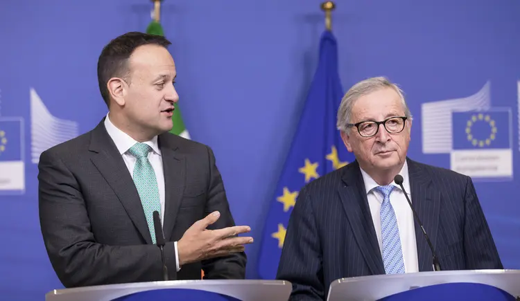 Brexit: representantes da UE da Irlanda discutiram a questão da fronteira irlandesa (Thierry Monasse/Getty Images)
