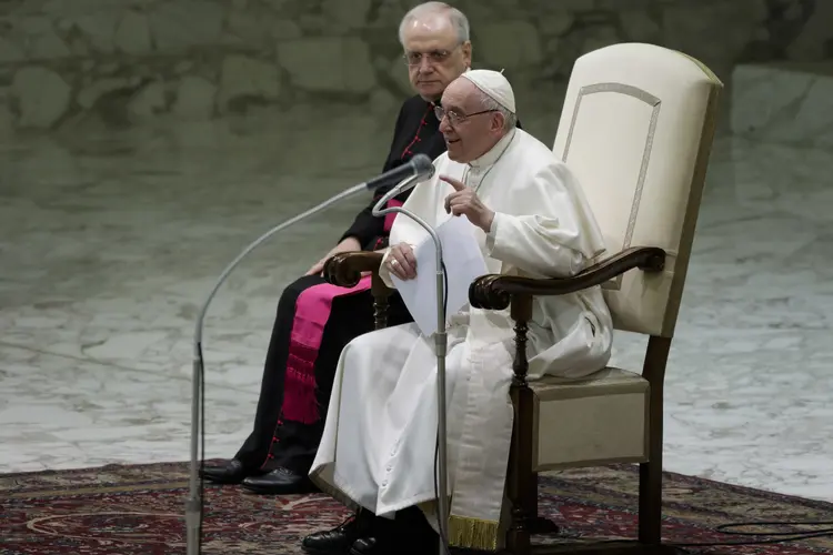 Papa:"Esta tendência perversa à desigualdade é desastrosa para o futuro da humanidade." (Giuseppe Ciccia/Pacific Press/LightRocket/Getty Images)