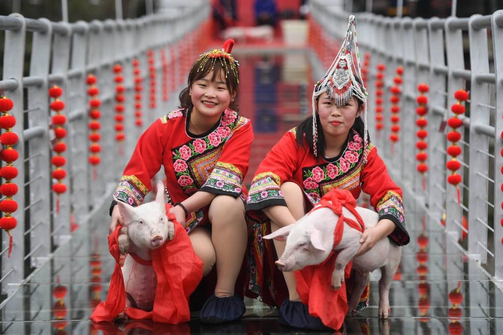 Ano do Porco: China comemora início de ano novo nesta sexta-feira