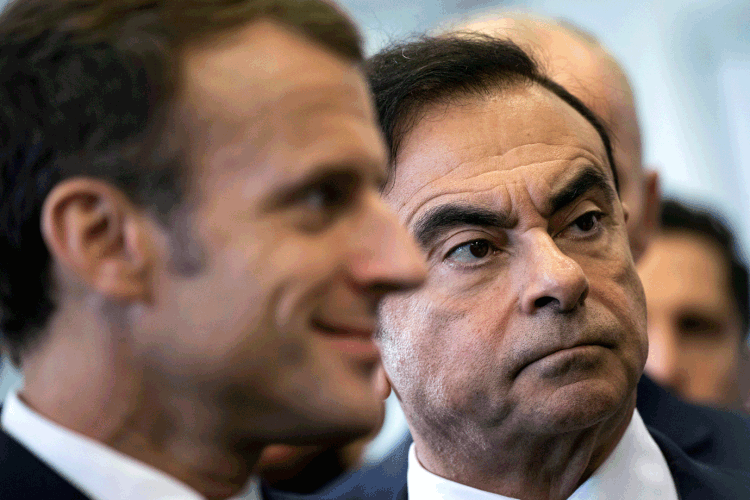 Carlos Ghosn: Executivo pode ter se beneficiado de pagamento que a Renault fez ao Palácio de Versailles (Etienne Laurent/Reuters)