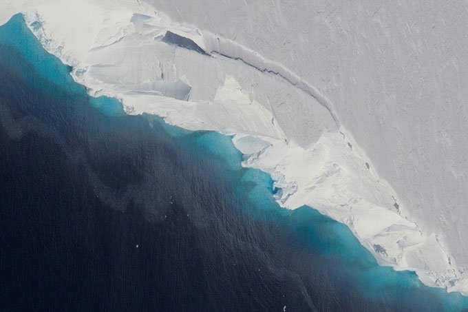 Água do oceano avança sob ‘geleira do Juízo Final’