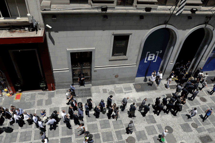 Foto de arquivo da sede da Bolsa de Valores, em São Paulo (Paulo Whitaker/Reuters)