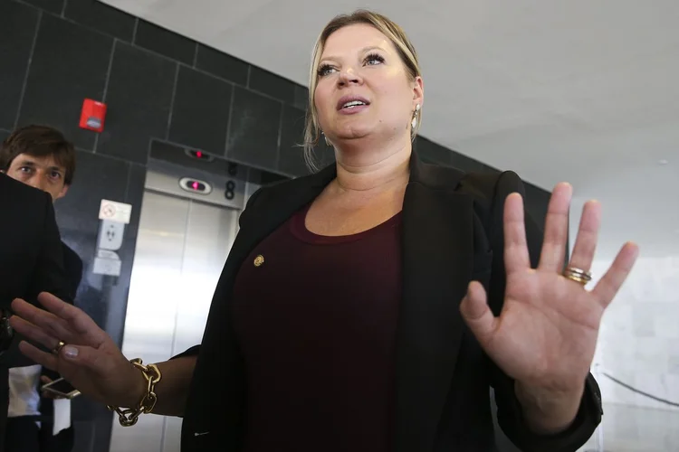 Joice Hasselmann (PSL), a deputada federal do PSL-SP (Valter Campanato/Agência Brasil)