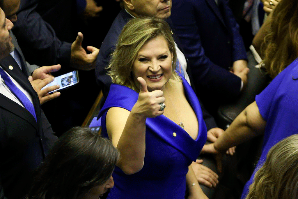 Joice Hasselmann: relação entre presidente da República e governador de São Paulo é boa (Marcelo Camargo/Agência Brasil)