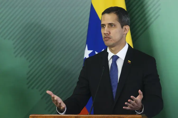 Juan Guaidó: líder oposicionista acusa governo Maduro de sequestrar chefe de gabinete (Antonio Cruz/Agência Brasil)