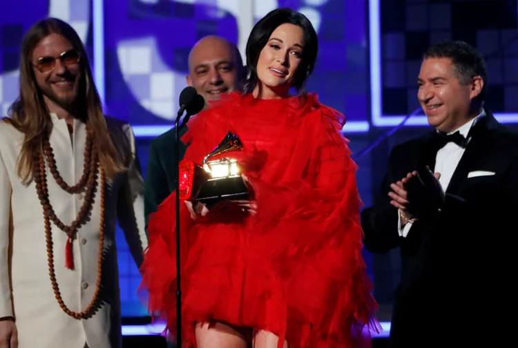 Kacey Musgraves ganhou o prêmio de Álbum do Ano por "Golden Hour" (Mike Blake/Reuters)