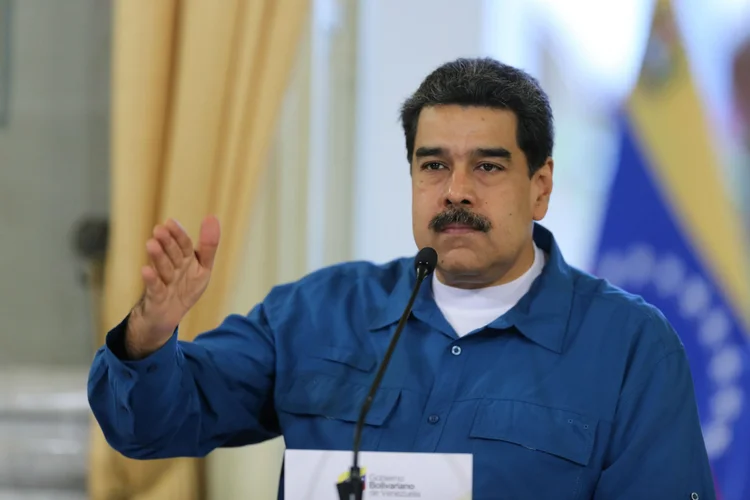 Nicolás Maduro: "Assim como tenho buscado o diálogo na Venezuela, tenho procurado uma forma de o presidente Donald Trump escutar a Venezuela de verdade" (Miraflores Palace/Reuters)